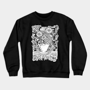 house destroyed Crewneck Sweatshirt